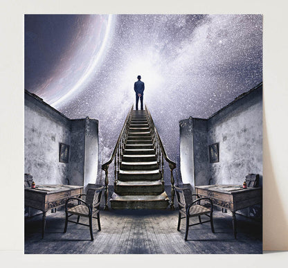 STARGAZER 7"x7" ART PRINT