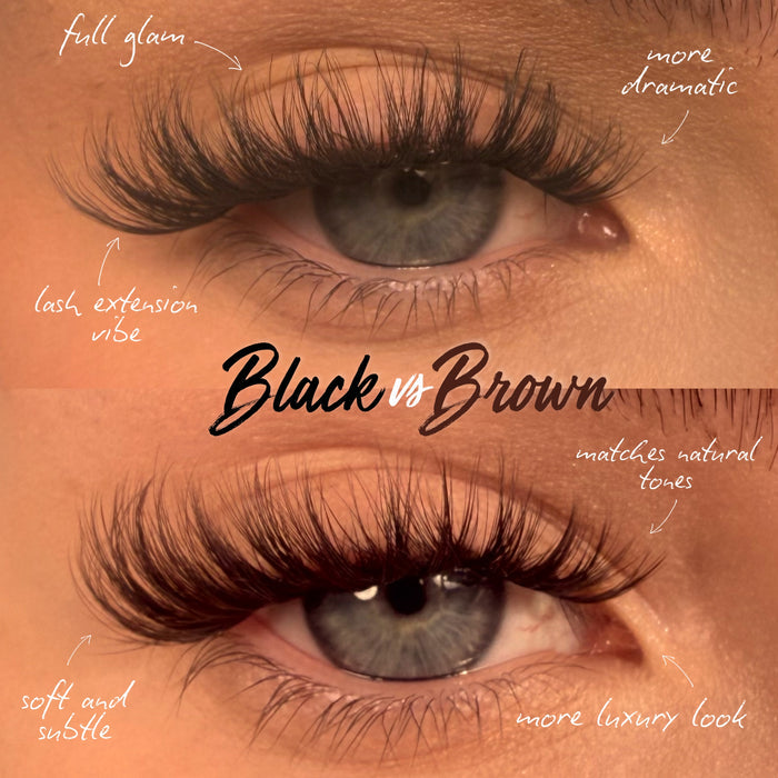 S.T.F.U. in Cocoa Ganche Super Pre-Glued Lashes - Unicorn Cosmetics