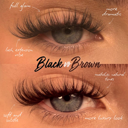 S.T.F.U. in Cocoa Ganche Super Pre-Glued Lashes - Unicorn Cosmetics