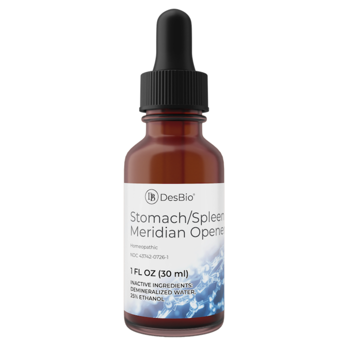 Stomach / Spleen Meridian Opener is for the temporary relief of symptoms including stomach support, vomiting, spleen support, stomach pain, loss of appetite, loose stools, abdominal bloating, and fluid retention.
