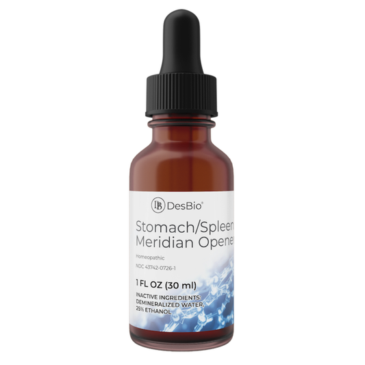 Stomach / Spleen Meridian Opener is for the temporary relief of symptoms including stomach support, vomiting, spleen support, stomach pain, loss of appetite, loose stools, abdominal bloating, and fluid retention.