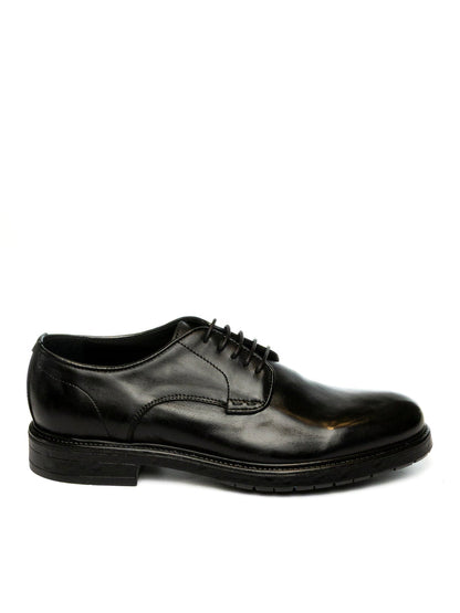 KEBO Stringata pelle nero 2040 PELLE-NERO