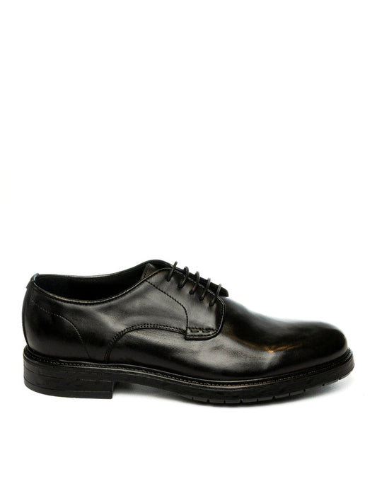 KEBO Stringata pelle nero 2040 PELLE-NERO