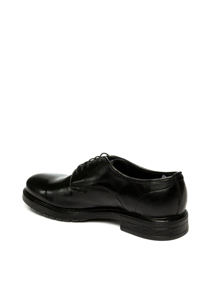 KEBO Stringata pelle nero 2040 PELLE-NERO