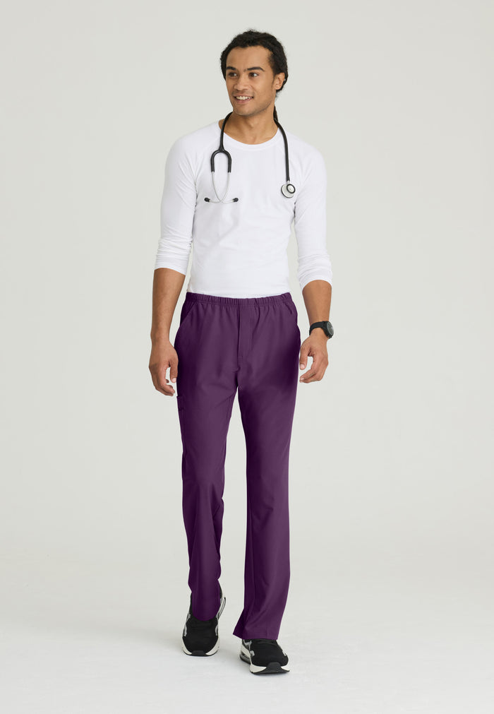 Structure Pant - Eggplant - Grey's Anatomy Scrubs