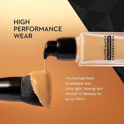SUGAR Matte Match Transferproof Foundation - 47 Borgia (TOI)