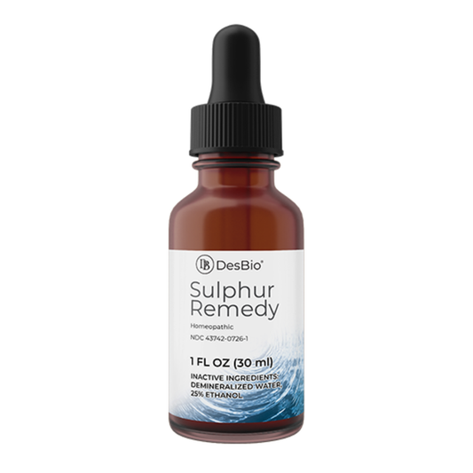 Sulphur Remedy is for the temporary relief of symptoms such as headache, fever, muscle aches, and skin inflammation.