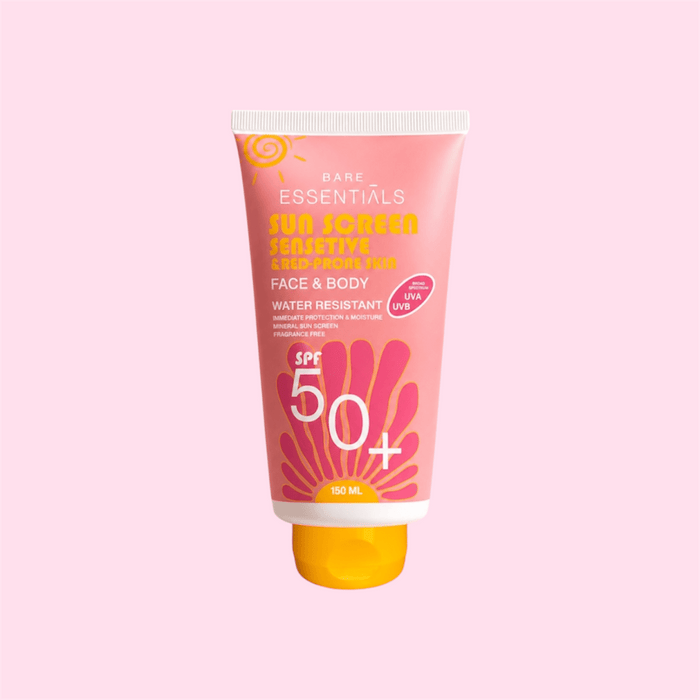 SUNSCREEN SPF50+ SENSITIVE & RED PRONE SKIN - Essentials