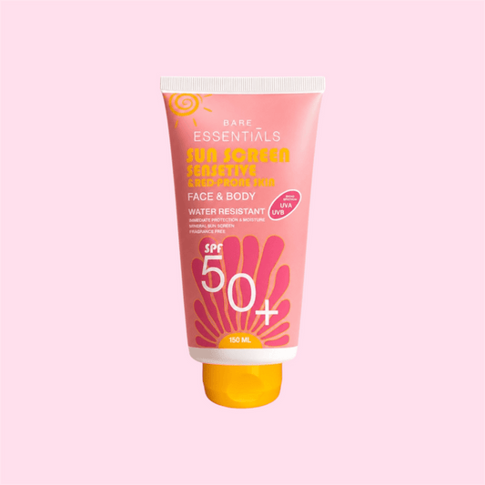 SUNSCREEN SPF50+ SENSITIVE & RED PRONE SKIN - Essentials