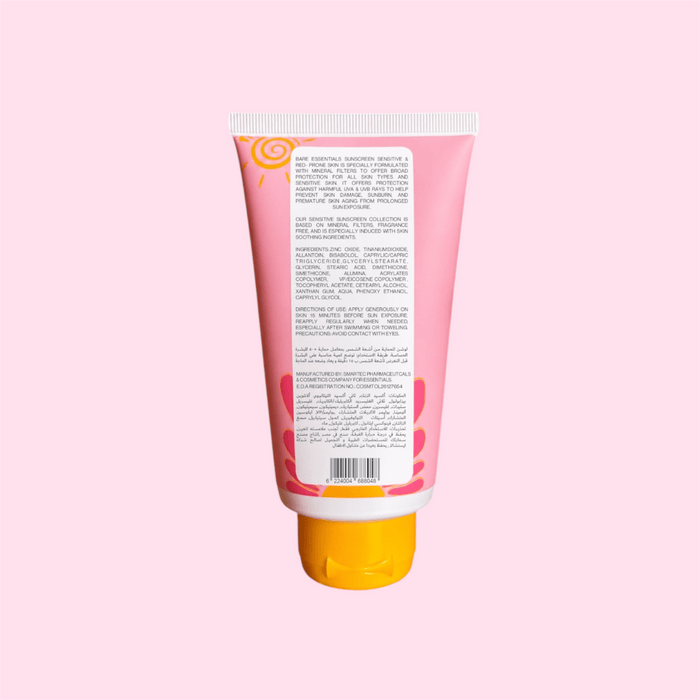 SUNSCREEN SPF50+ SENSITIVE & RED PRONE SKIN - Essentials