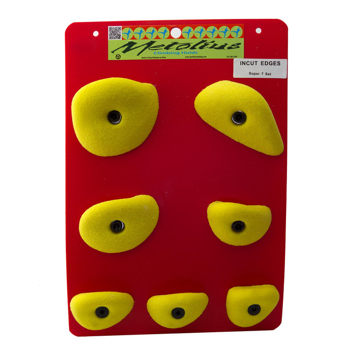 Super 7 Set - Incut Edges, Yellow