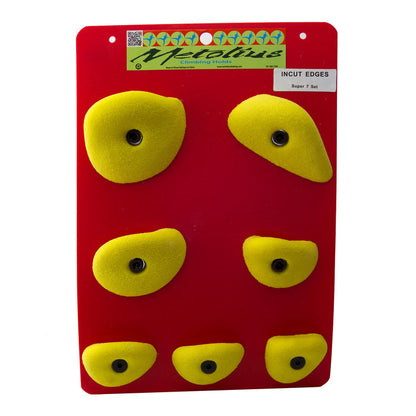 Super 7 Set - Incut Edges, Yellow