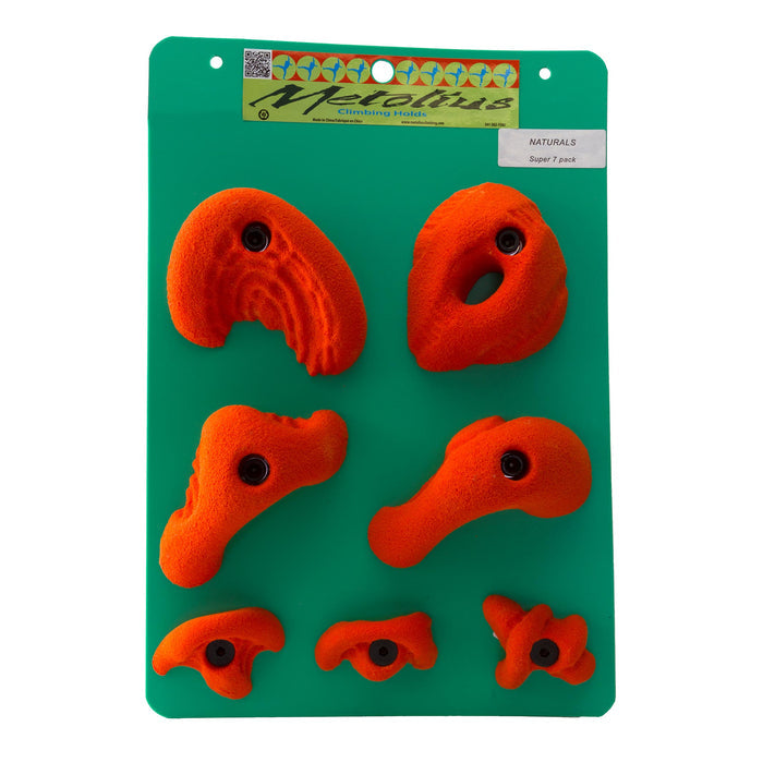 Super 7 Set - Naturals, Orange