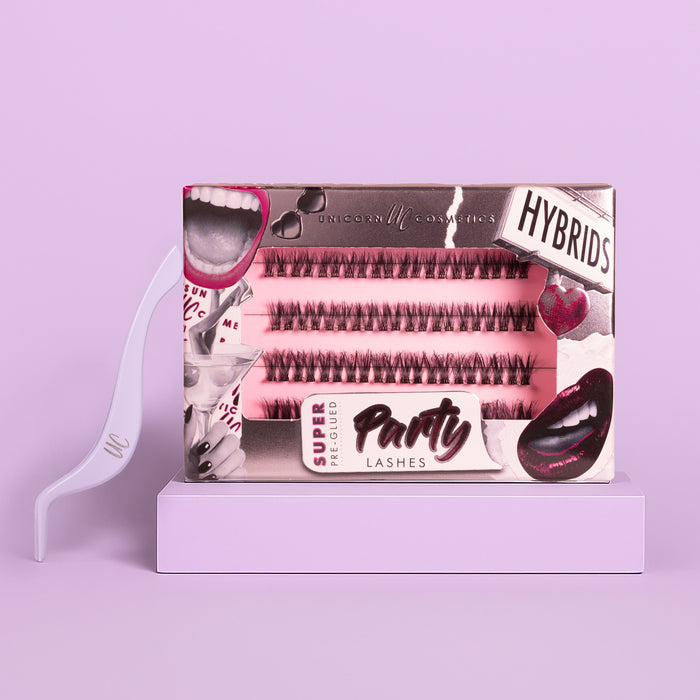 HYBRIDS (Mixed Lengths 10–16mm) + Tweezer