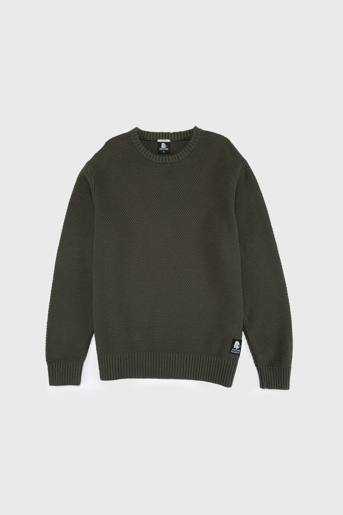 Sweater Etore Orgánico Verde Hombre