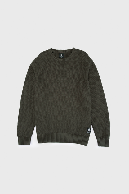 Sweater Etore Orgánico Verde Hombre