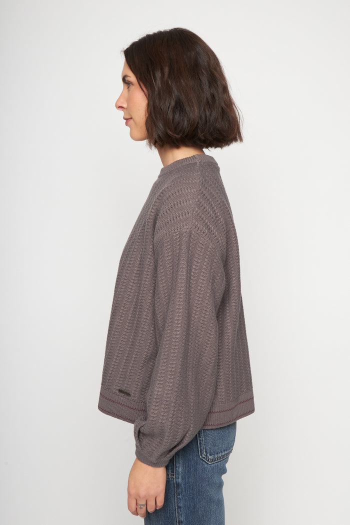 Sweater Noa Orgánico Café Mujer