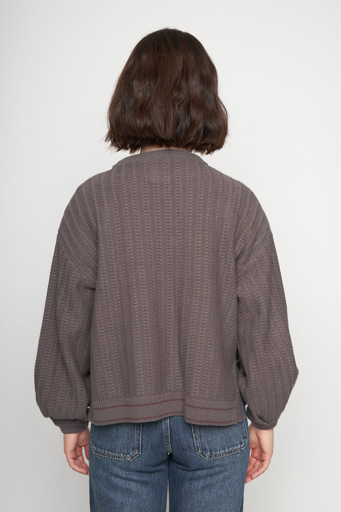 Sweater Noa Orgánico Café Mujer