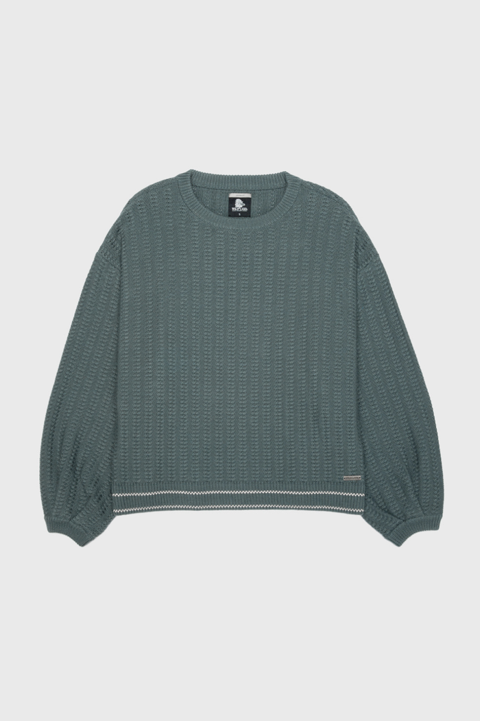 Sweater Noa Orgánico Petróleo Mujer