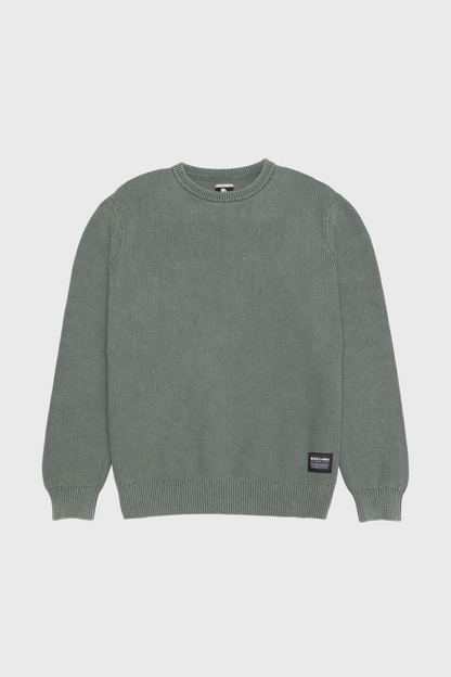 Sweater Toru Orgánico Petróleo Hombre