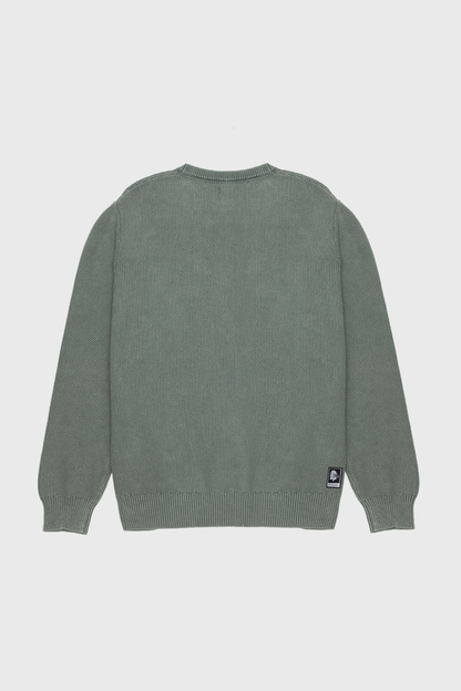 Sweater Toru Orgánico Petróleo Hombre
