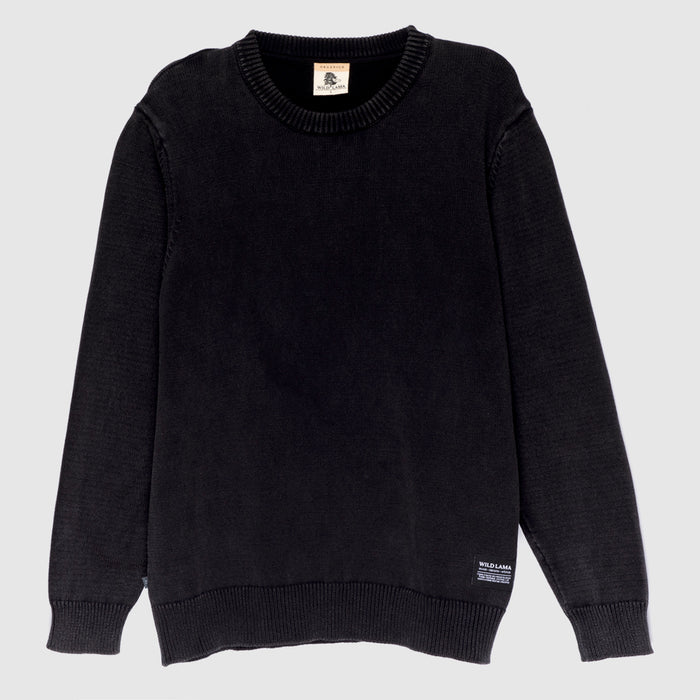 Sweater Tros Orgánico Negro Hombre