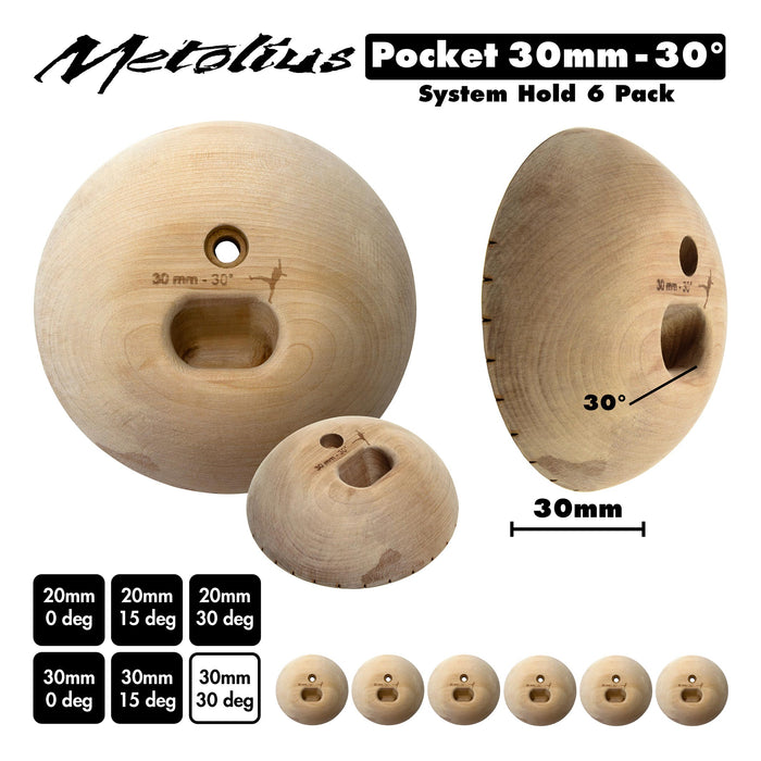 System Holds - Pocket - 30mm 30deg