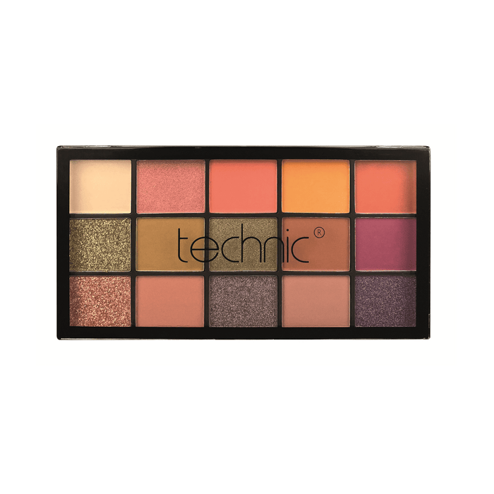 Technic Pressed Pigment Eyeshadow Palette – Cinnamon Swirl 29.6g