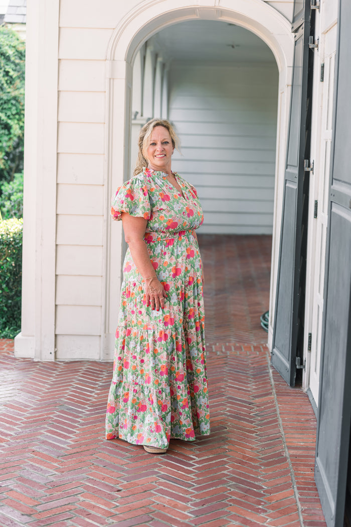 The Garden Bloom Maxi Dress