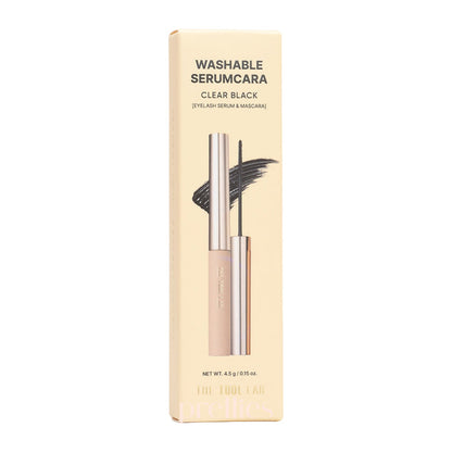 THE TOOL LAB Washable Serum Cara (Serum Mascara) - Black