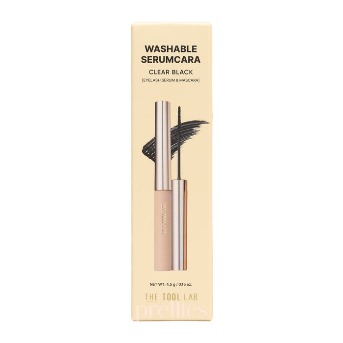 THE TOOL LAB Washable Serum Cara (Serum Mascara) - Black