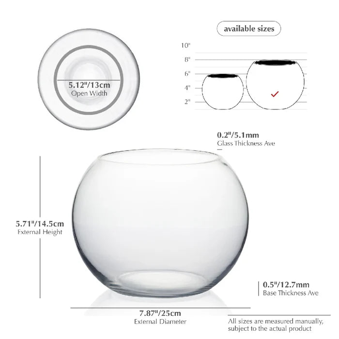 Clear Bubble Vase Apron - Image