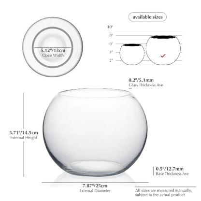 Clear Bubble Vase Apron - Image