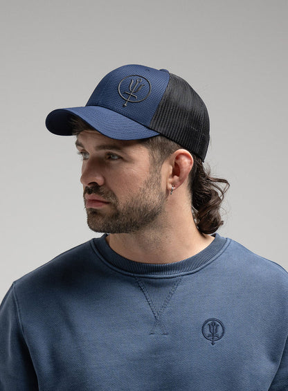 Hem Studio Image of accessory, Thrudark Cap - Midnight Navy in Midnight Navy (SS Accessory)