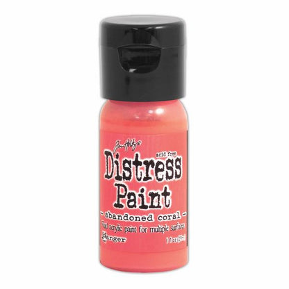 Tim Holtz - Distress Paint Flip Top 1oz - Select from Drop Down. Contains acrylic paint. Available at Embellish Away located in Bowmanville Ontario Canada.