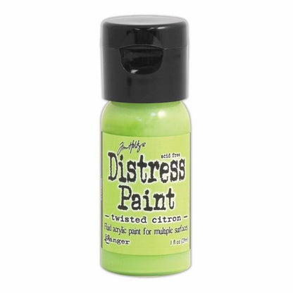 Tim Holtz - Distress Paint Flip Top 1oz - Select from Drop Down. Contains acrylic paint. Available at Embellish Away located in Bowmanville Ontario Canada.