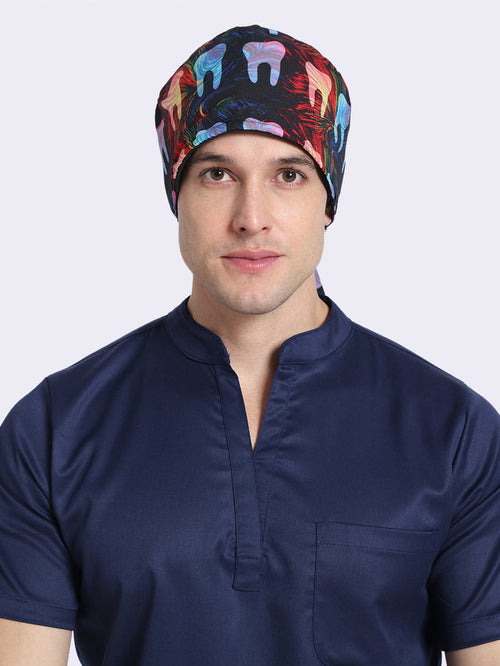 Tooth Multi Background Unisex Cap 027
