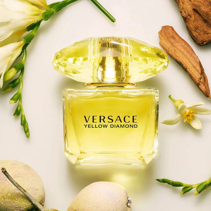 Travel Set :Versace Yellow Diamond EDT 90ml + Body lotion 100ml -LIMITED EDITION