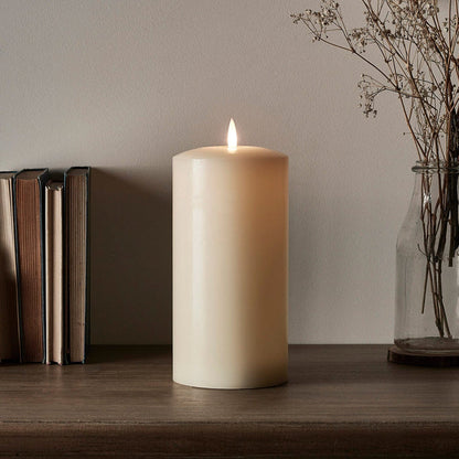 TruGlow® Ivory LED Chapel Candle 20cm