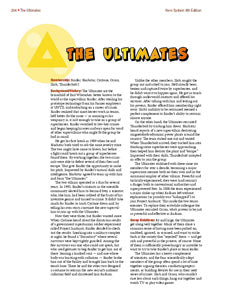 Ultimates Electronic Edition