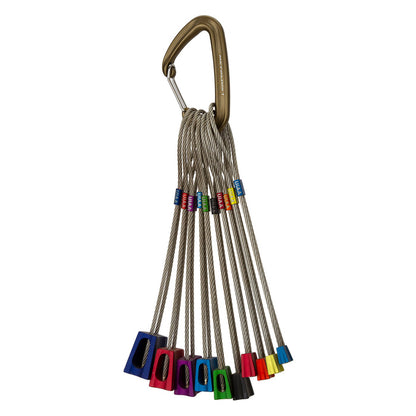 Curve Nut Set on carabiner