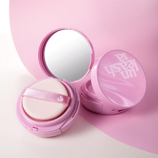 UNLEASHIA Don't Touch Glass Pink Cushion provides lightweight, buildable coverage with a luminous finish-21