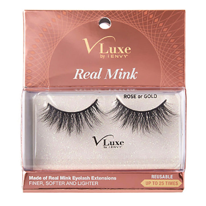 V-Luxe Real Mink Eyelashes - ikatehouse