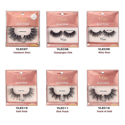 V-Luxe Real Mink Eyelashes - ikatehouse