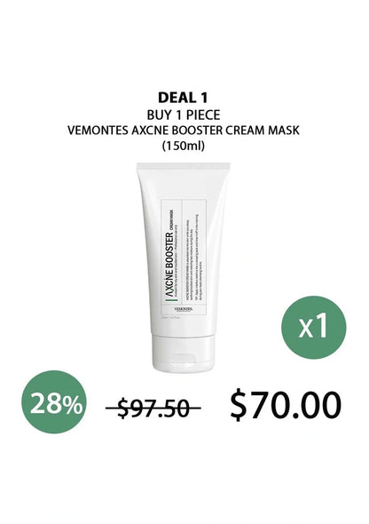 (BUY 1) VEMONTES AXCNE BOOSTER CREAM MASK