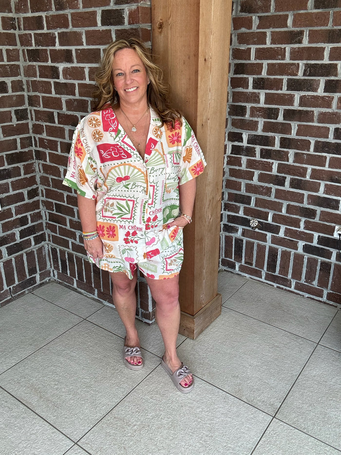 Very J Cheri Shorts Set