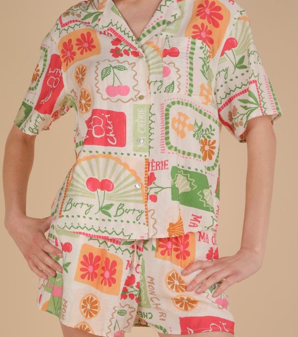 Very J Cheri Shorts Set