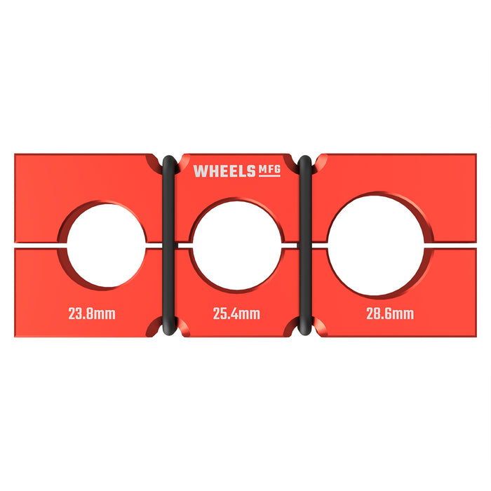Vise Shaft Clamp Large - For large sized common suspension components