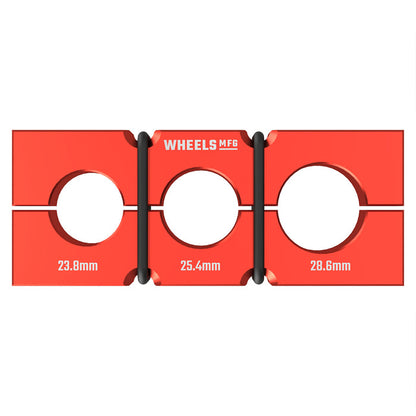Vise Shaft Clamp Large - For large sized common suspension components