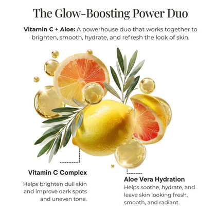 Skinact Vitamin C Brightening Serum Vitamin C + Aloe: The Glow-Boosting Power Duo